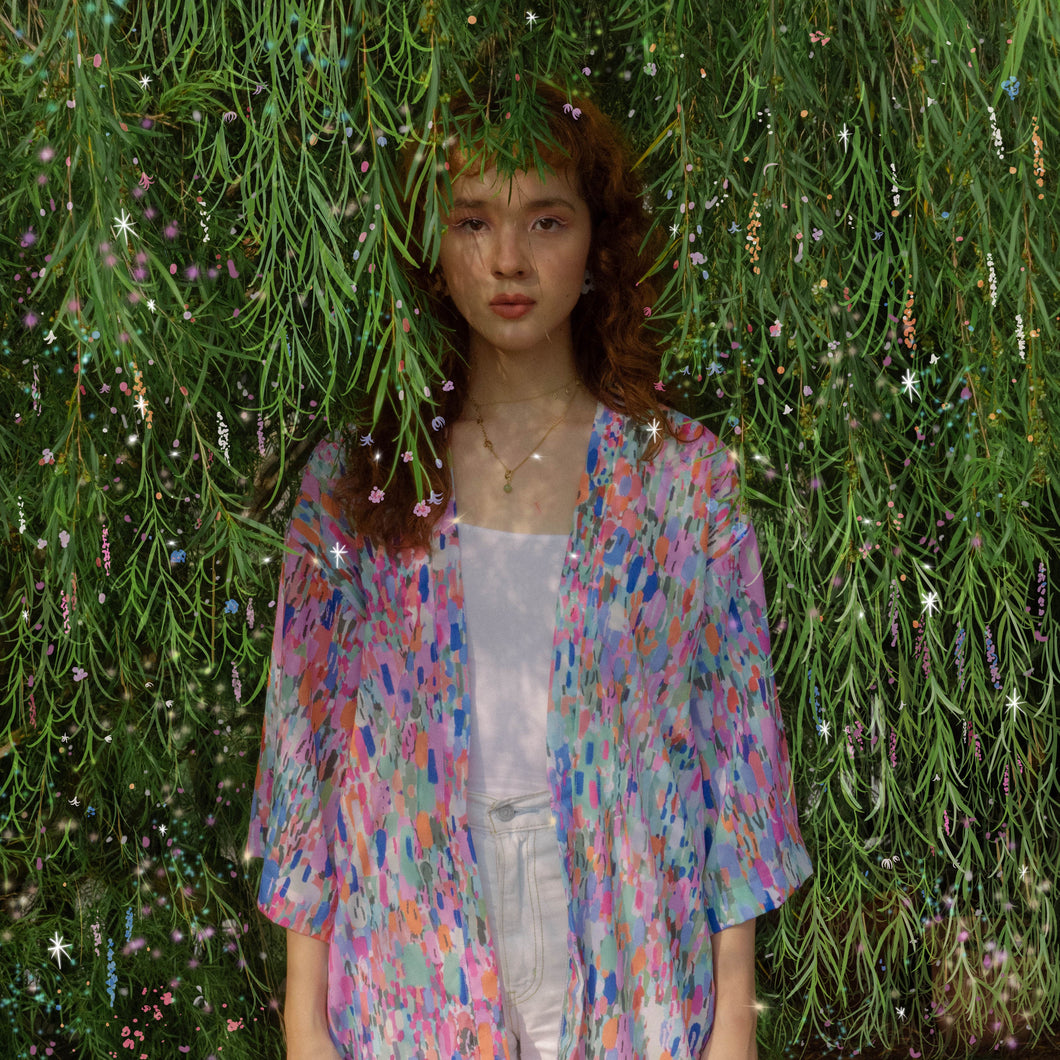 Magic Dust Kimono in Pink (Pre-Order)