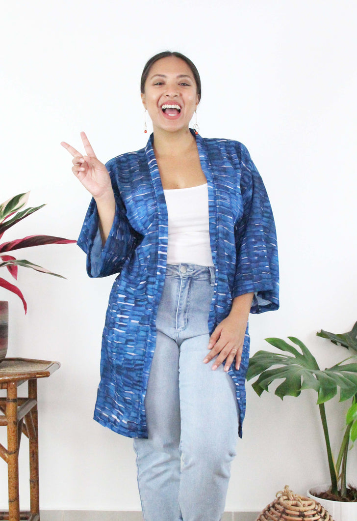 Ponder Kimono Blue (Pre-Order)